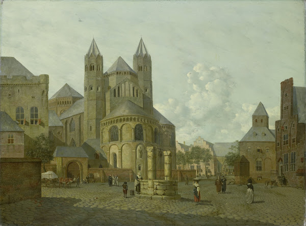 Imaginary Cityscape with Romanesque Church 1793