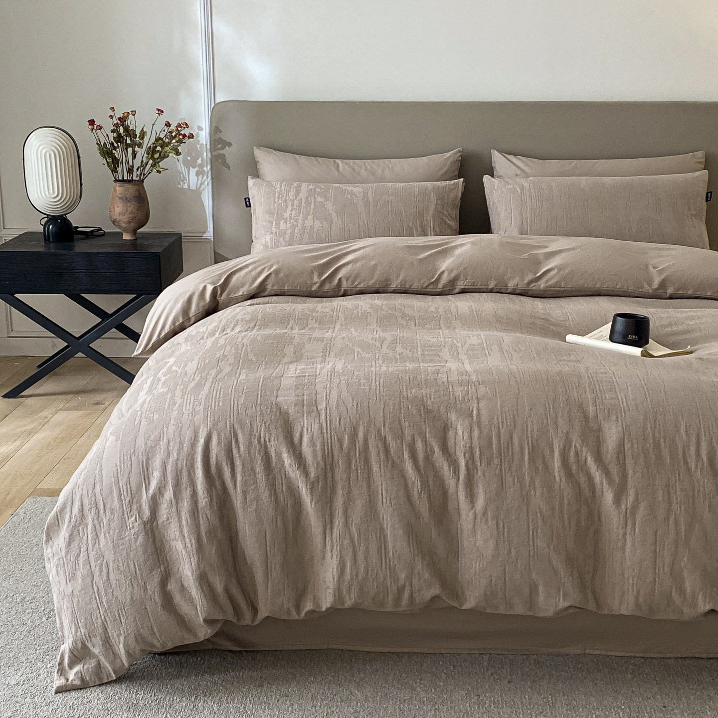 Cotton Bedding Set, Class A, geometric pattern