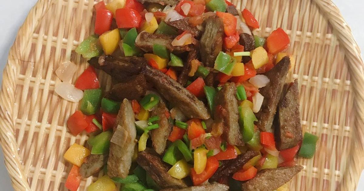 Chả cá xốt ớt