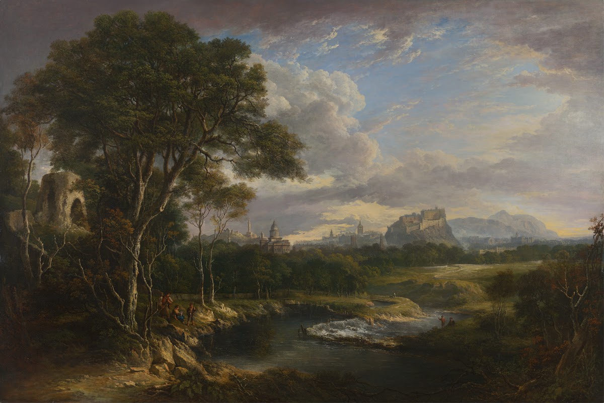 View of the City of Edinburgh ca 1822