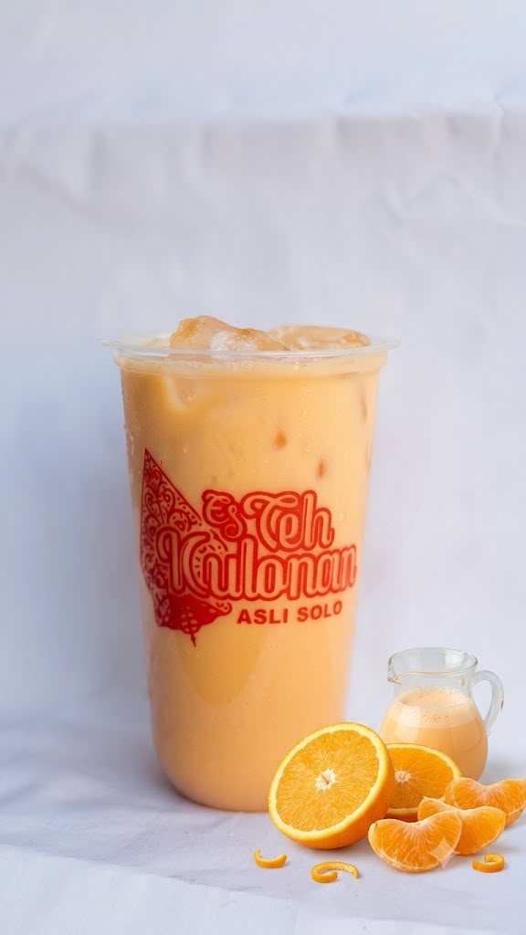 Foto Orange Milk Tea