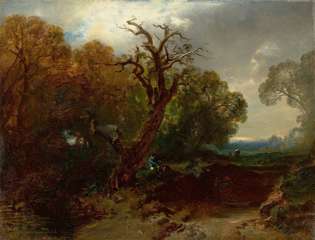 Rest at the Edge of the Forest circa 1858