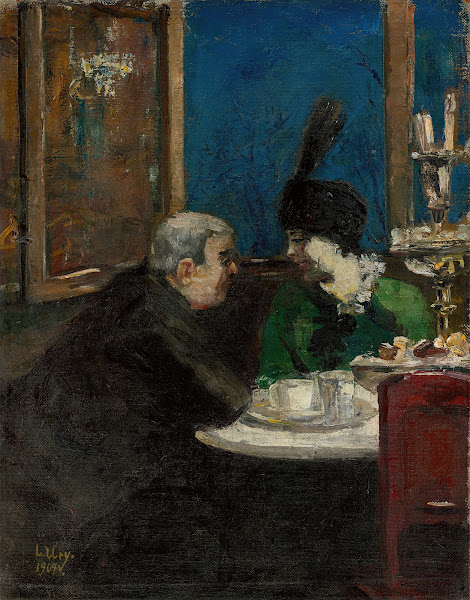 Im Café Victoria Berlin 1904