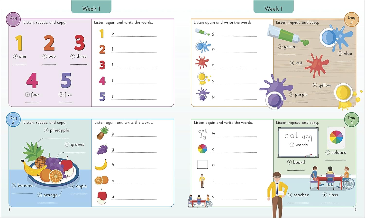 English for Everyone Junior 5 Words a Day - thumbnail 2