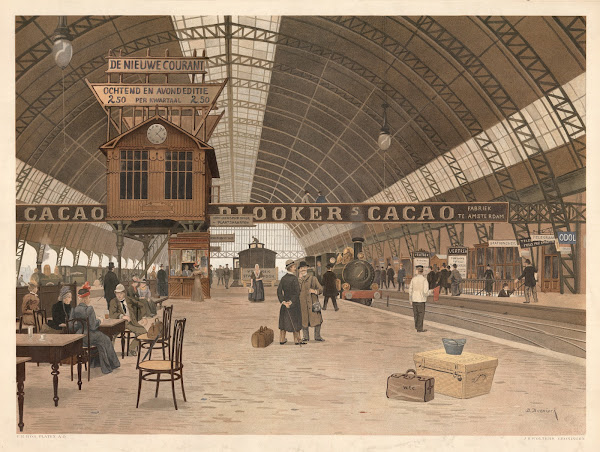 Amsterdam Central Station 1901