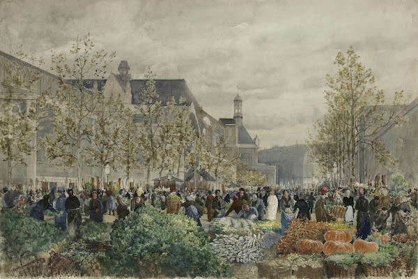 Les Halles 1900