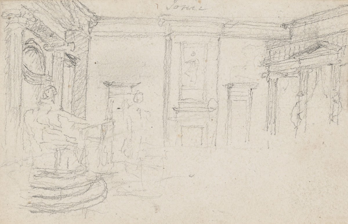 Sketch for the Interior of the Maryland State HouseAnnapolis 1783