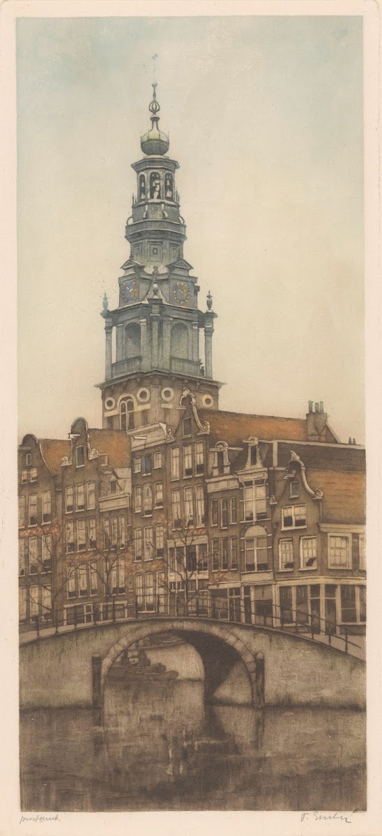 Zuiderkerk in Amsterdam 1887