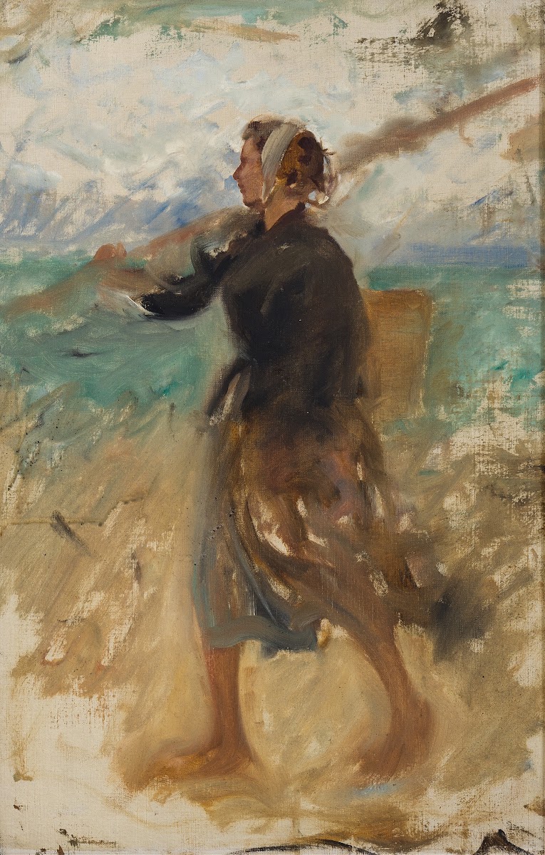 A Fishergirl from the North of France Study