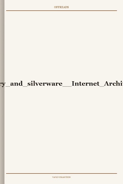 Jewelry and silverware Internet Archive