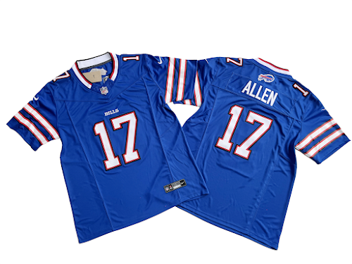 Buffalo Bills 17# Josh Allen Nike Vapor F.U.S.E. Limited Jersey.png