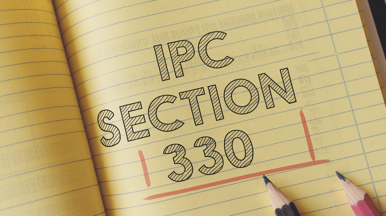 IPC Section 330 – Voluntarily Causing Hurt to Extort Property