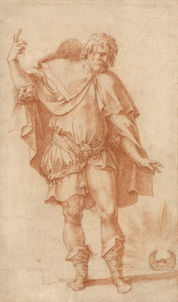Study of a Male Figure Empedocles or Saint Roch 15381540