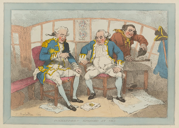 Commanders engaged at sea 1802