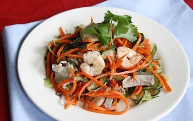 Gỏi Dưa Leo Tôm Thịt