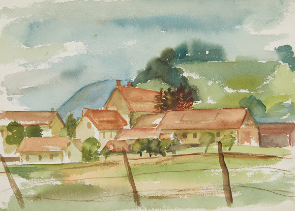 Glasfabrik beim Kalvarienberg after 1938