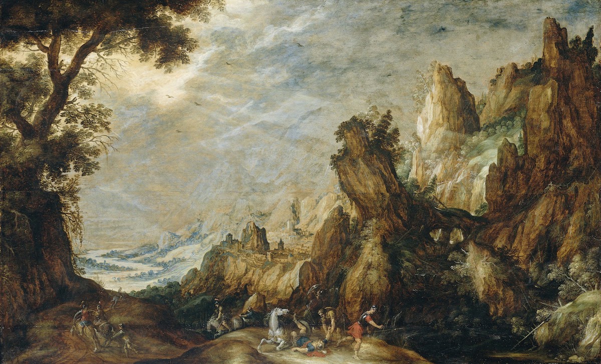 Landscape with Conversion of Saint Paul 1600   1625