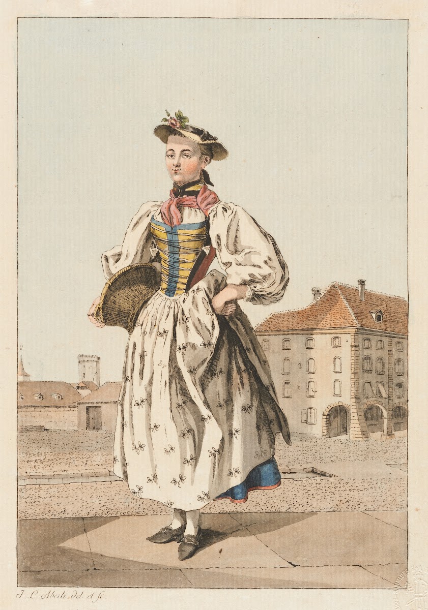 Paysanne Servante à Berne 1775   1778