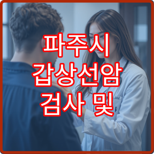 파주시 갑상선암 검사 및 초음파 정밀검진 병원 안내