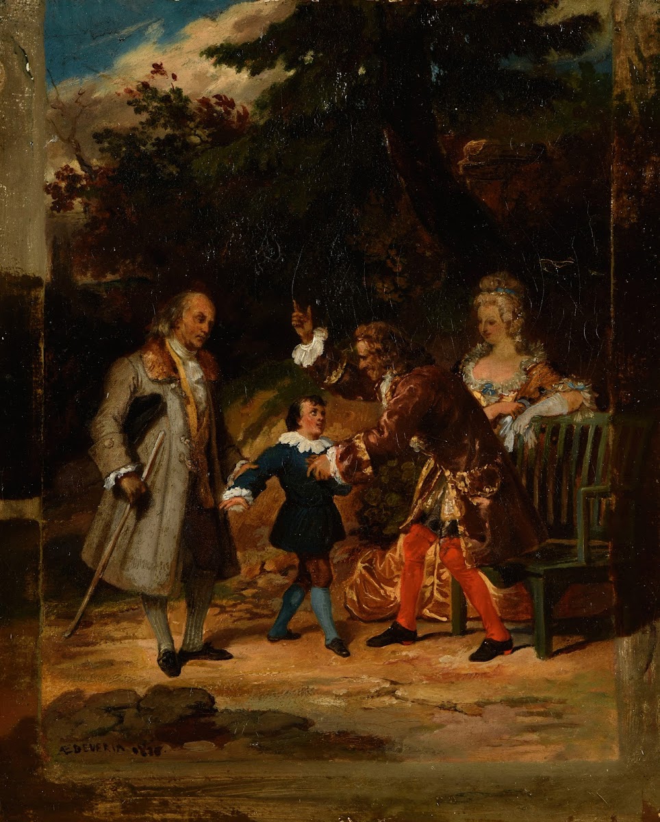 Voltaire BéNissant Le Petit Fils De Franklin