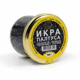 ИКРА ПАЛТУСА 100гр