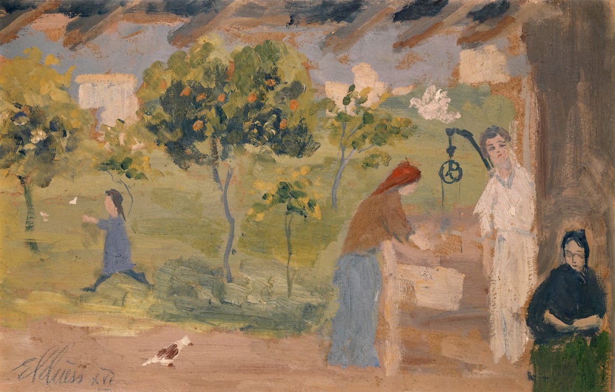 At the Fountain 1916