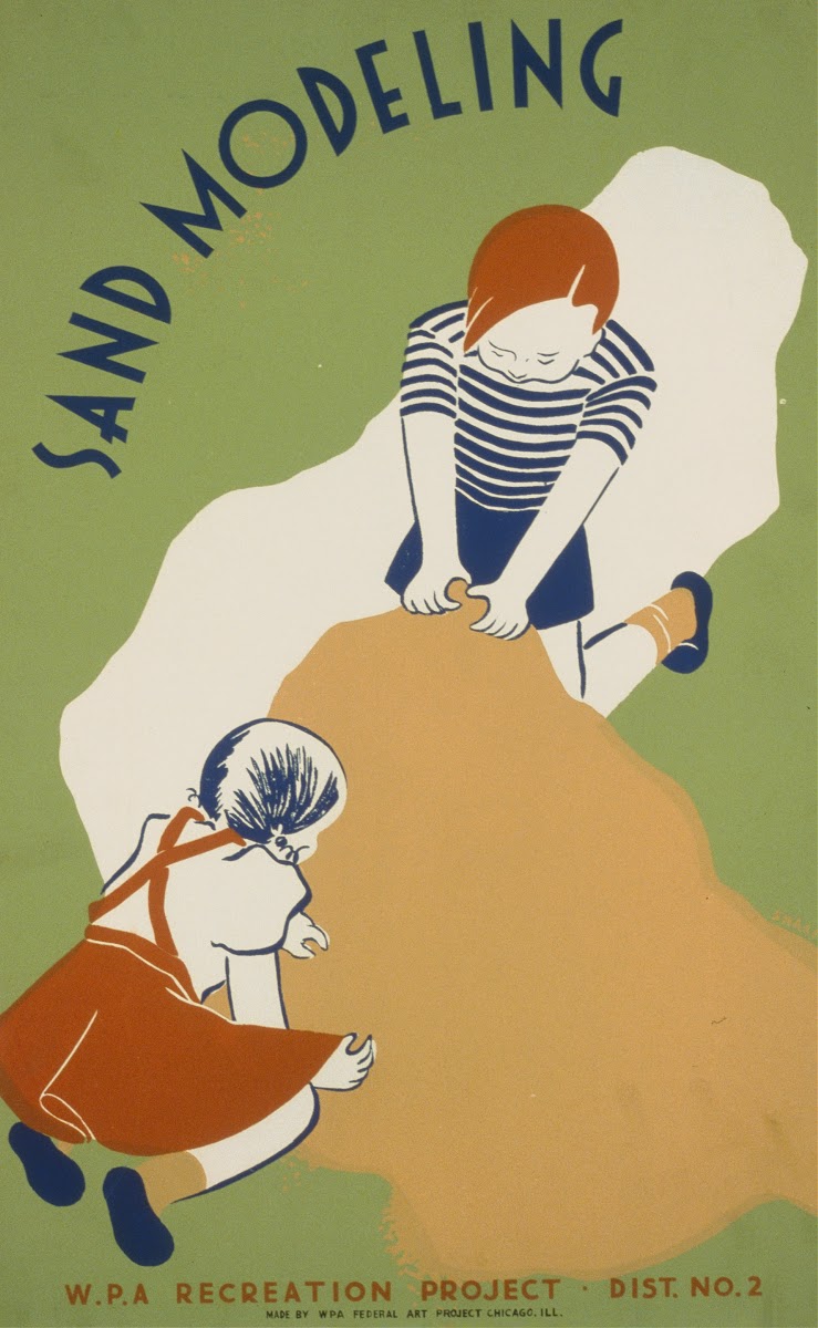 Sand Modeling 1936