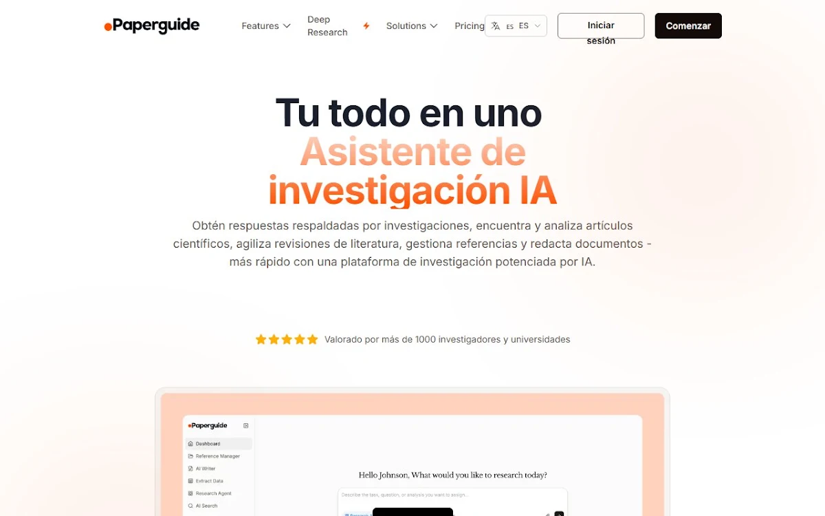 Captura de ChatwithPDF.ai