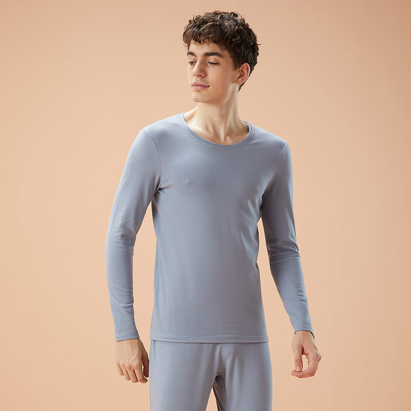 Thermal underwear set for men, crew neck