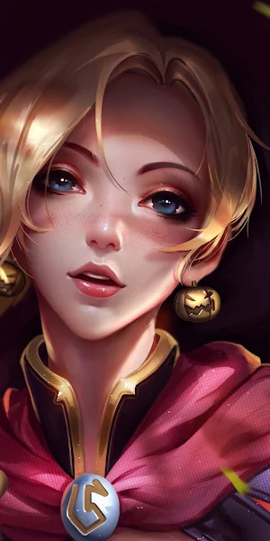 Video Games, Overwatch, Mercy (Overwatch), Witch Mercy (Overwatch), Halloween 4K Wallpaper Background