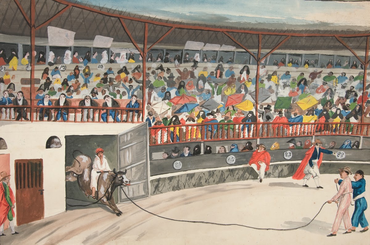 Bull Fight ca1850