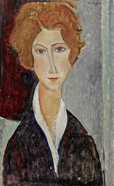 Portrait De Femme C 1917 18