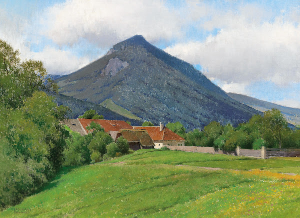 Landschaft aus dem Almtal