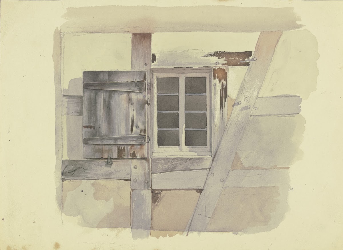 Fenster eines Fachwerkhauses
