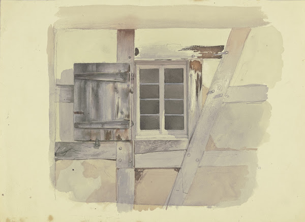 Fenster eines Fachwerkhauses