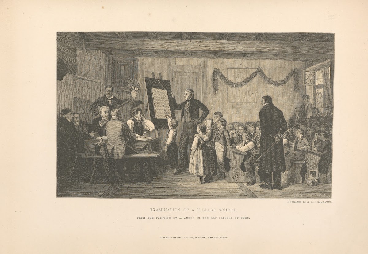 A Anker  Examination of a Village School 1881