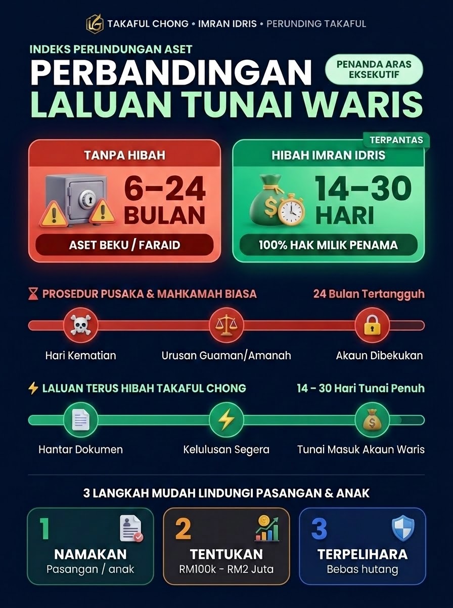 Infografik Pelan Hibah Bahagian 1 - Takaful Chong