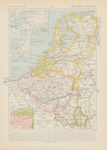 Belgique et Pays Bas 1913
