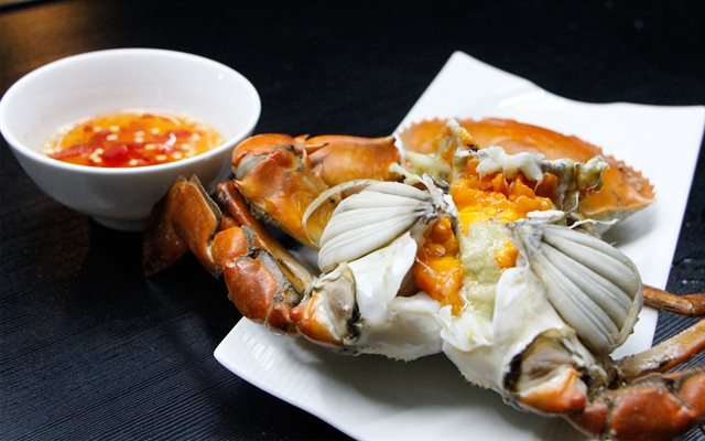 Cua Biển Hấp Bia