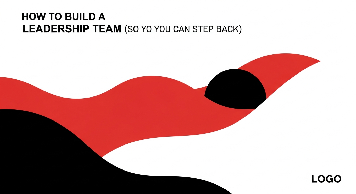 How to Build a Leadership Team (So You Can Step Back)