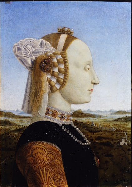 Portrait of the Duchess of Urbino Battista Sforza