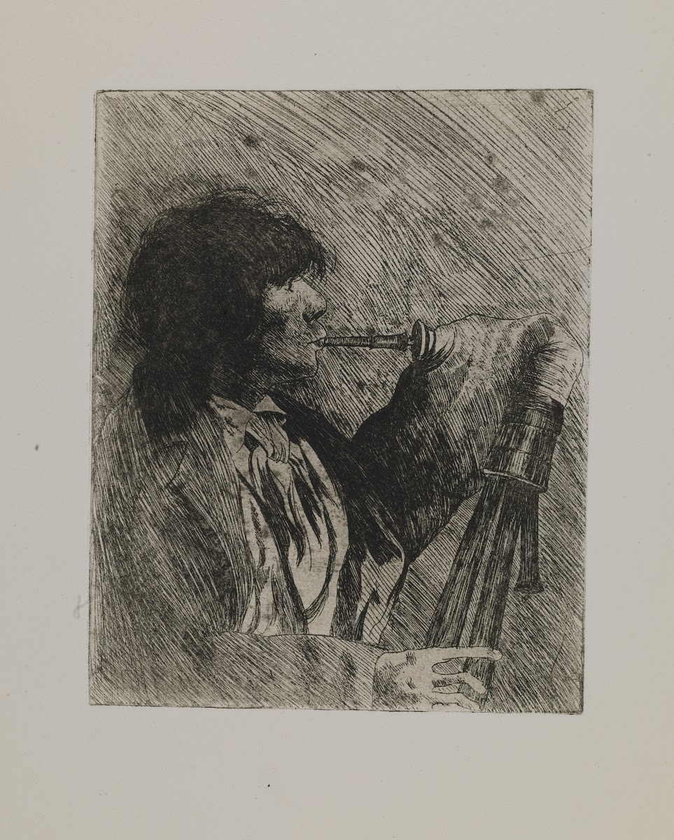 UntitledMan with Bagpipe ca 1910