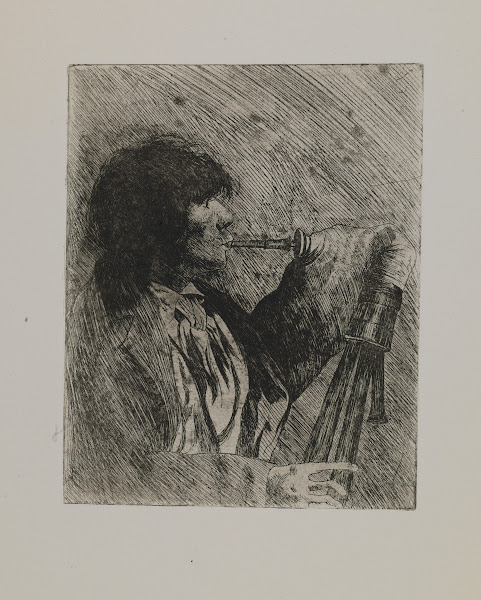 UntitledMan with Bagpipe ca 1910