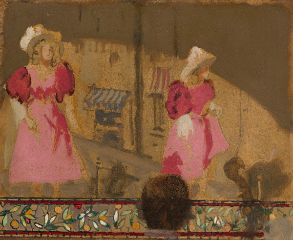 The Sisters Lloyd at the Old Bedford circa 1889