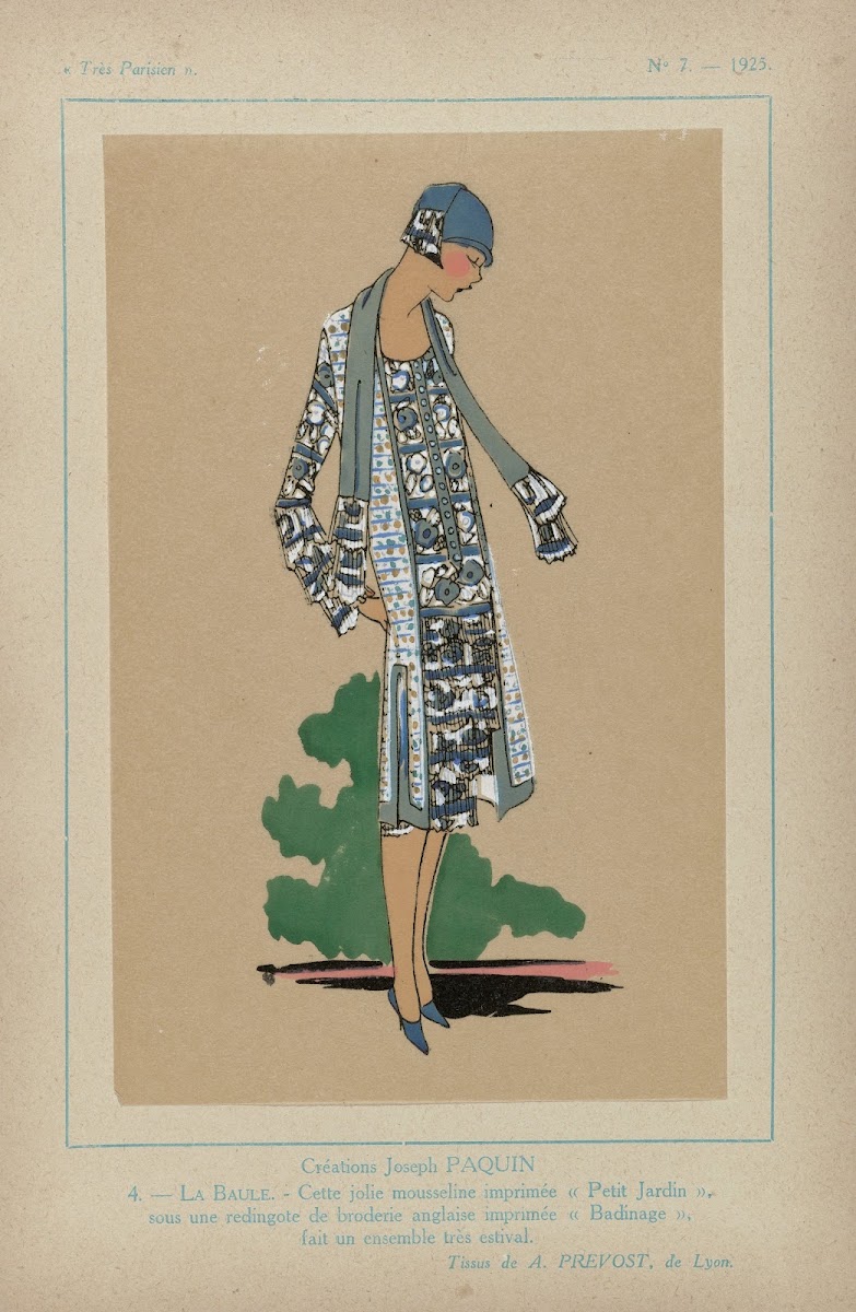 Créations Joseph Paquin  La Baule 1925