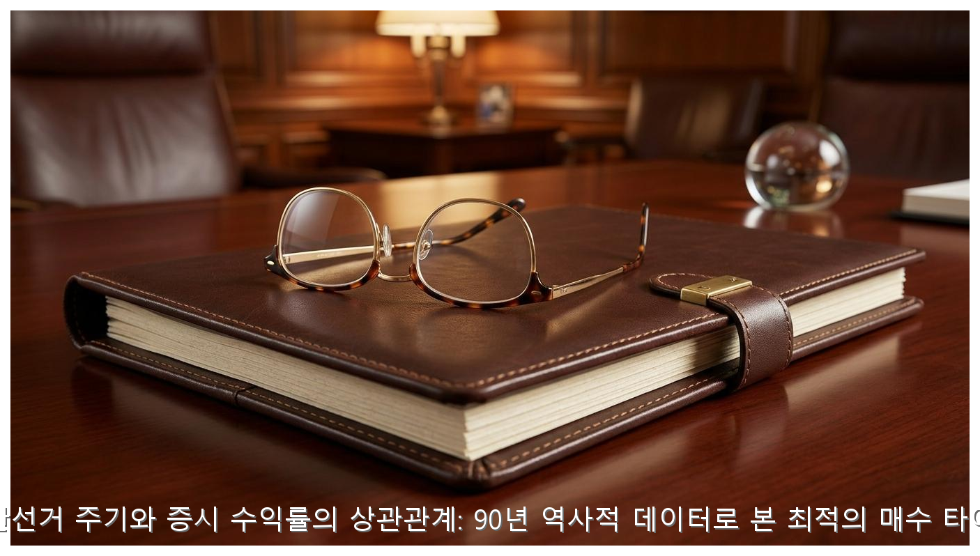 미국 중간선거 주기와 증시 수익률의 상관관계: 90년 역사적 데이터로 본 최적의 매수 타이밍 전략 핵심 안내 및 분석 인포그래픽 (6)