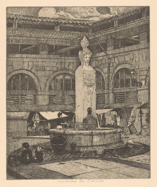 Marché des Carmes 20th century