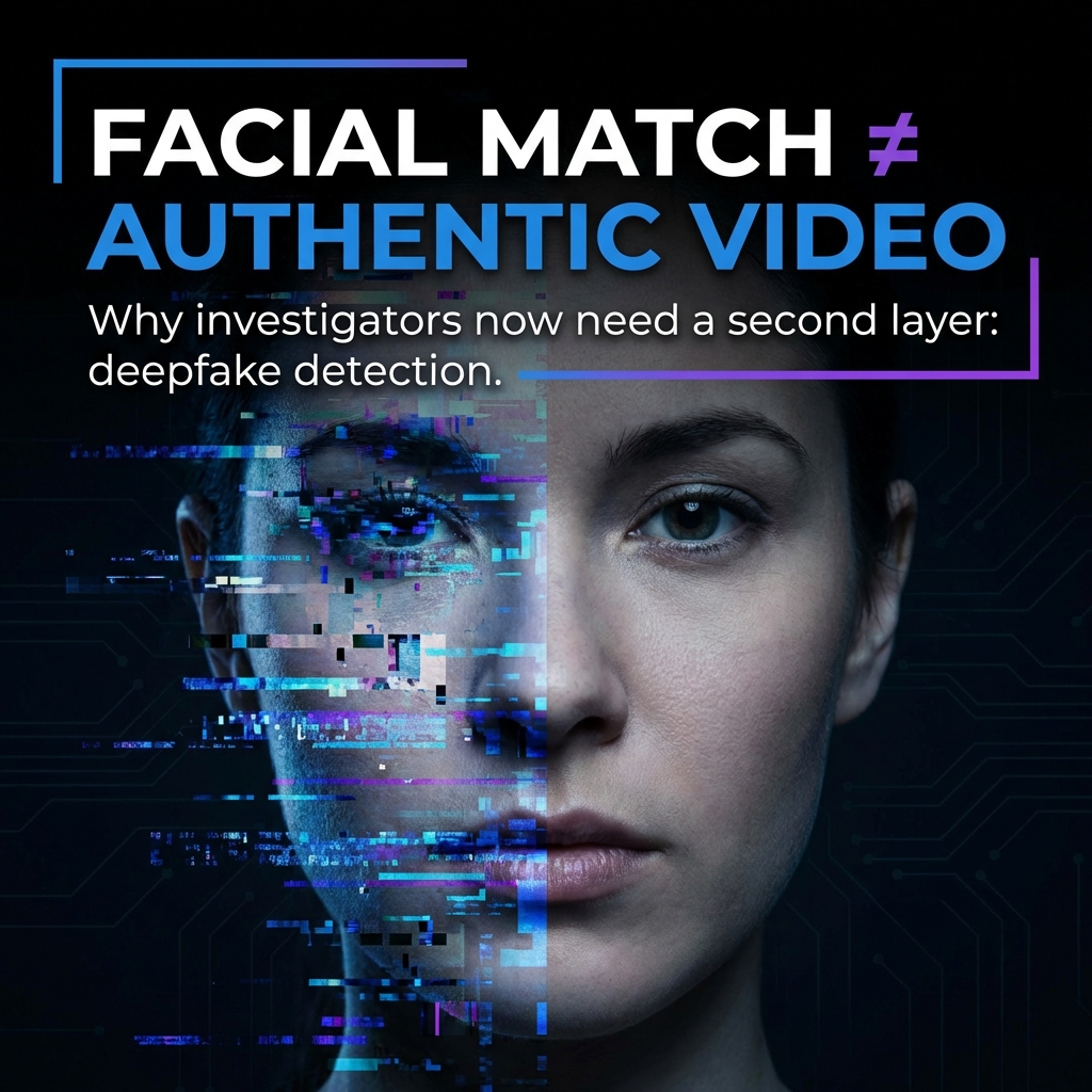 Deepfake Detectors Miss 1 in 3 Real-World Fakes — Why Investigators Now Need Two Separate Questions
