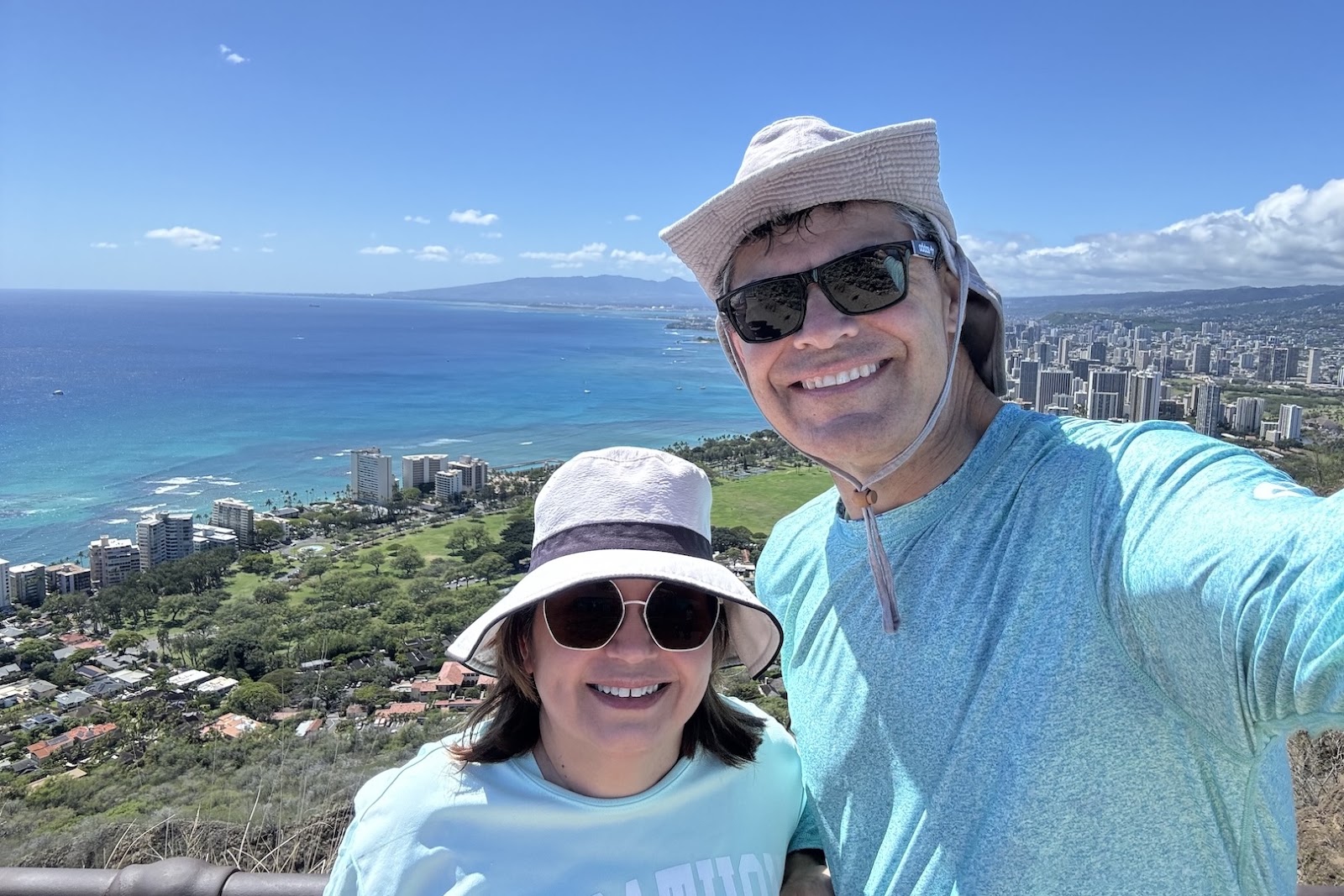 USA Hawaii Diamond Head Hiking