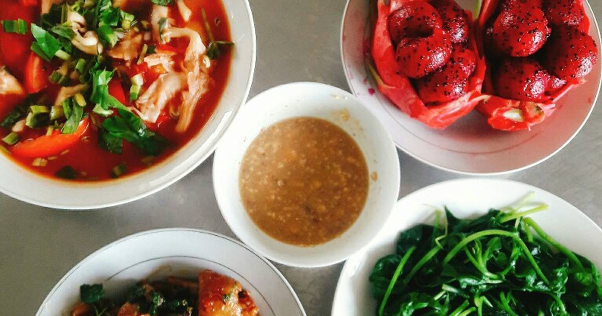 Mâm cơm đủ chất 6